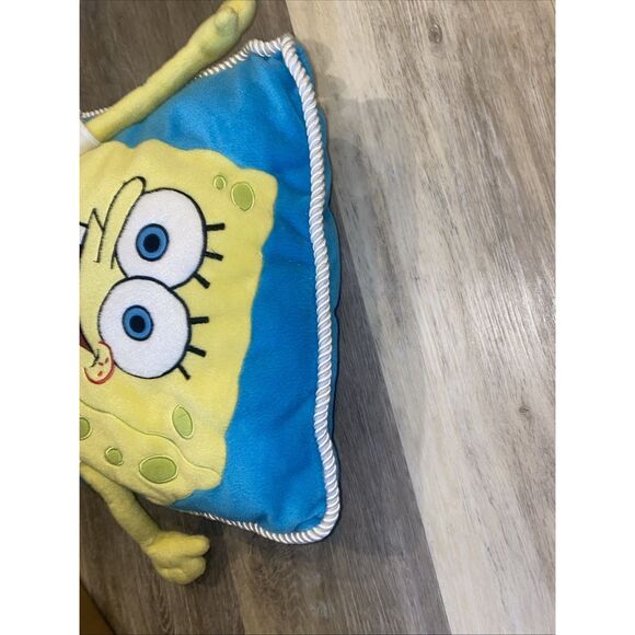 SpongeBob SquarePants Vintage 3D Pillow Plush 2001 Viacom Amrs & Legs 14x16" - Picture 6 of 9